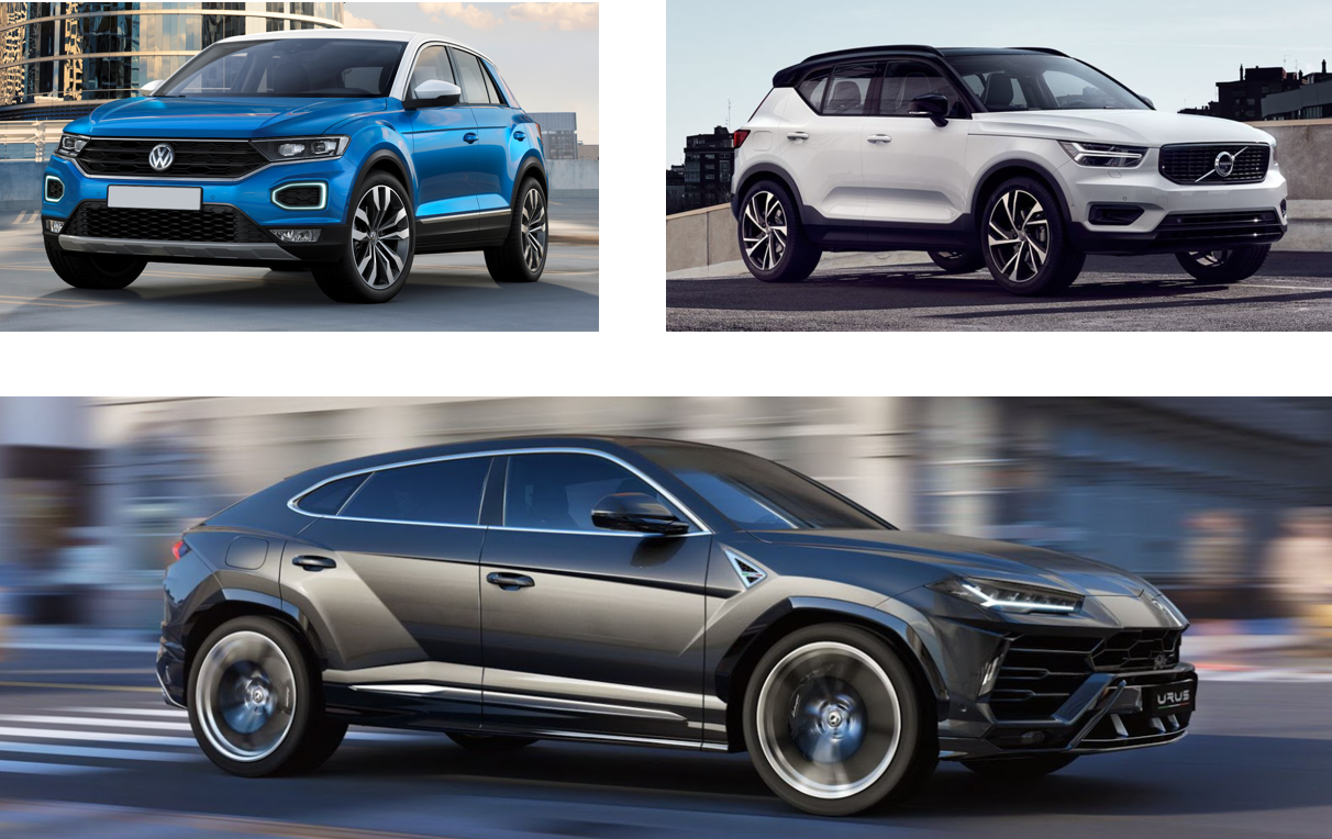 Tre nye SUV’er på en uge