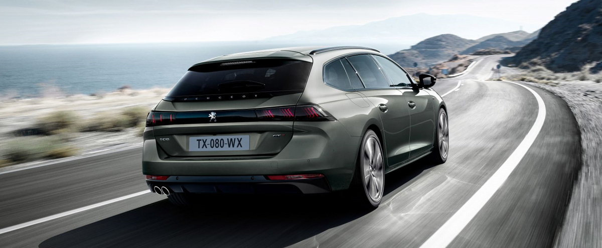 Ny Peugeot 508 SW satser på frækt design