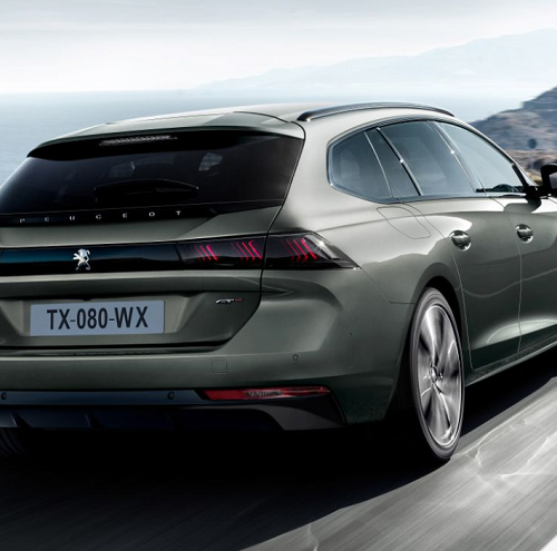 Ny Peugeot 508 SW satser på frækt design
