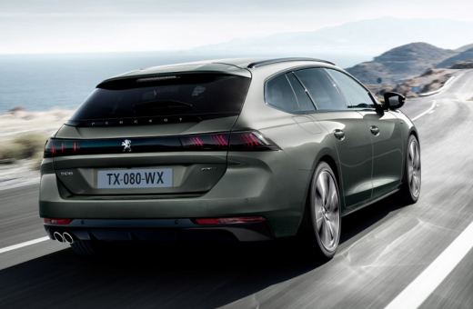 Ny Peugeot 508 SW satser på frækt design