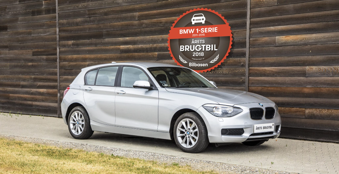 Årets brugtbil 2018 i Danmark er BMW 1-serie