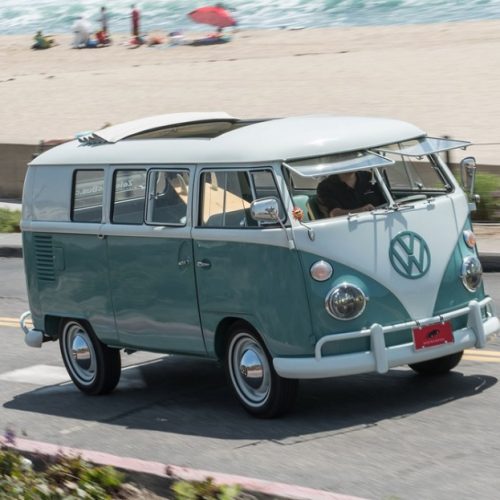 Elektrisk Volkswagen “rugbrød” fra 1964