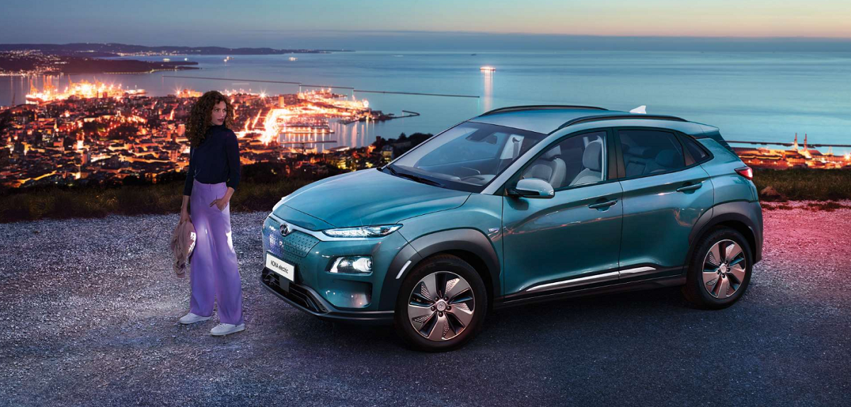 Stærk pris på ny Hyundai KONA electric