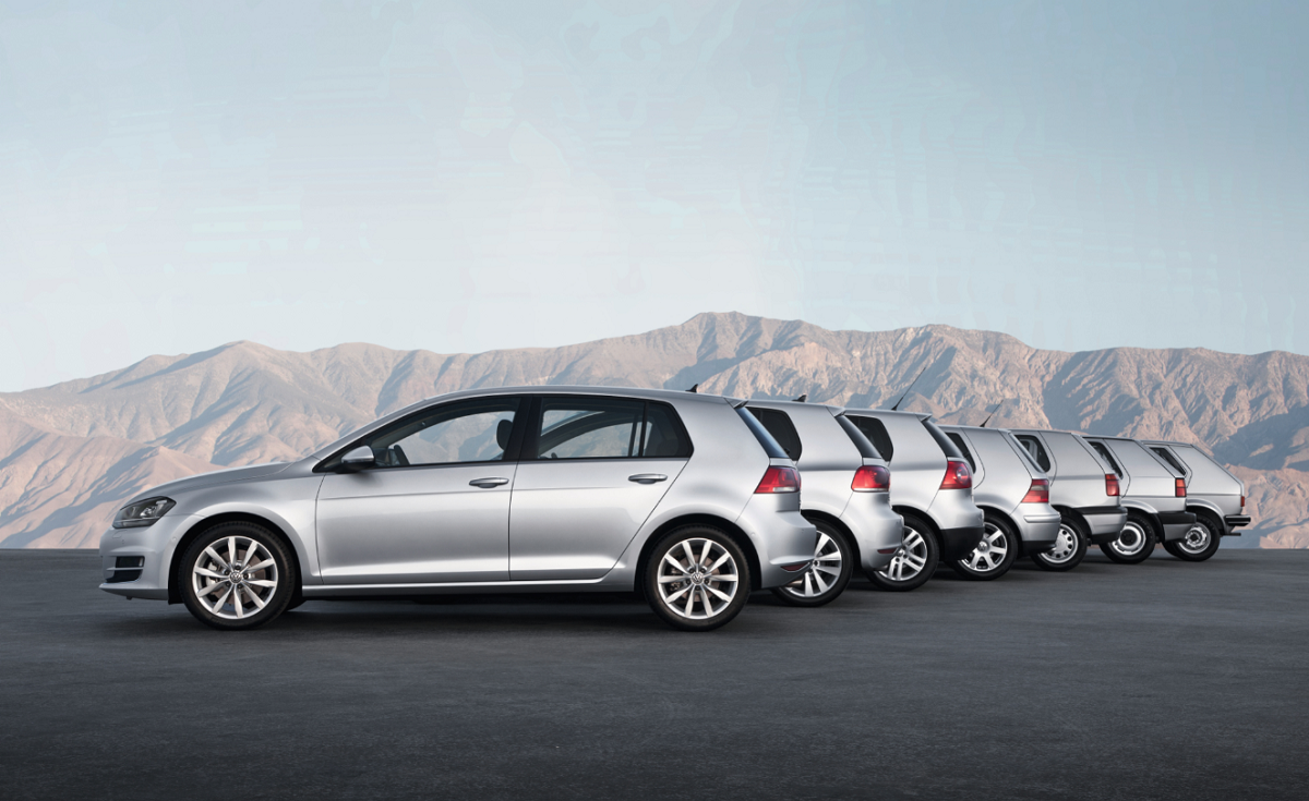 45 år med VW Golf