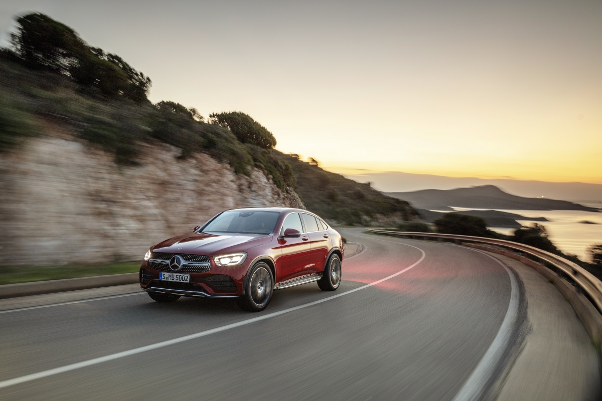 Mercedes-Benz har opdateret GLC coupé
