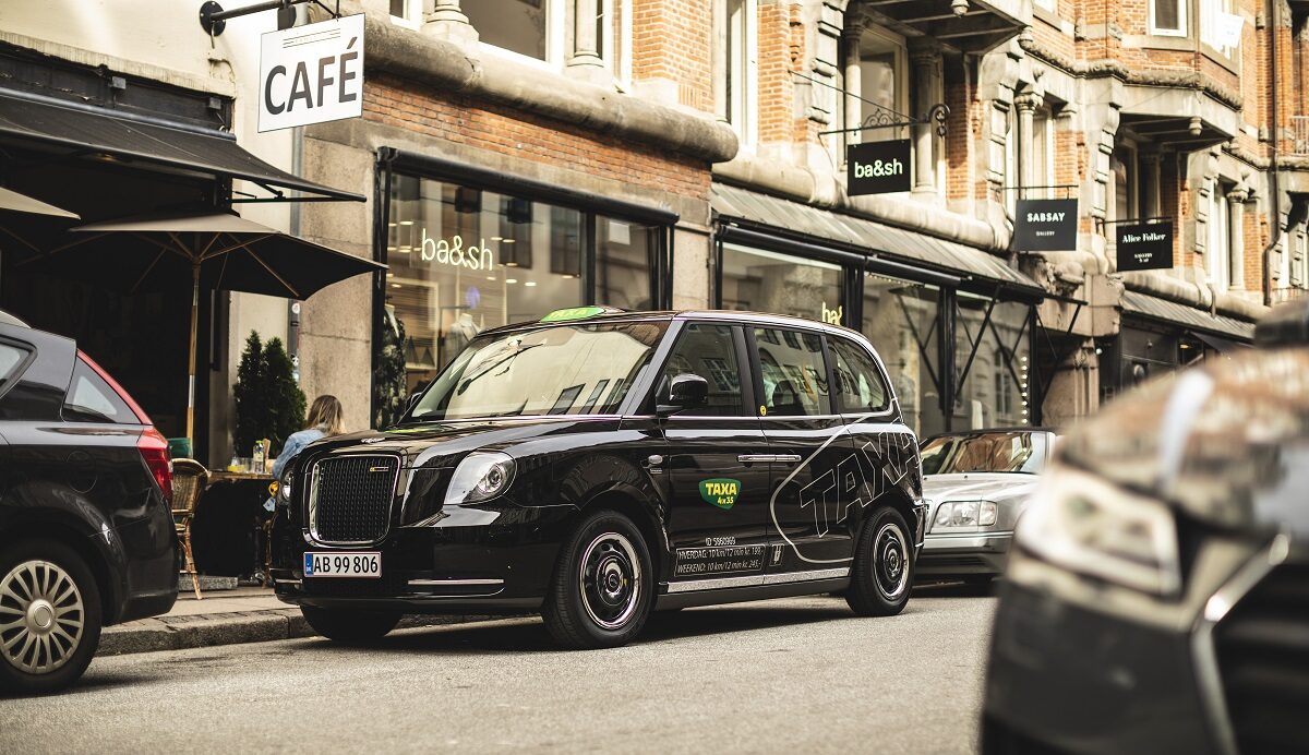 El London taxa i Københavns gader
