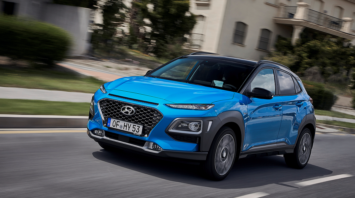 Hyundai KONA klar som  hybrid