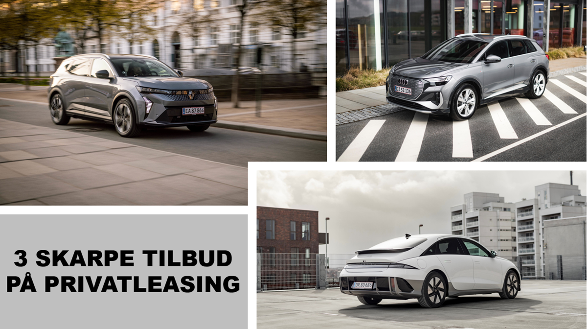 Ny elektrisk familiebil: Her er tre skarpe privatleasingtilbud