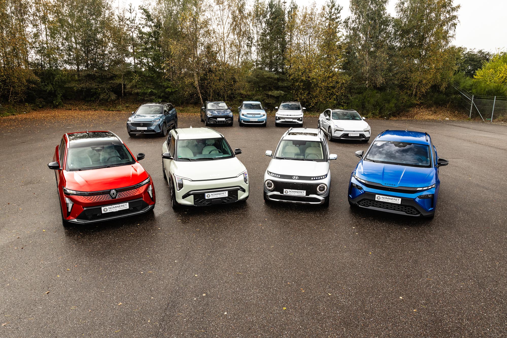 Her er finalisterne til Årets Bil i Danmark 2025