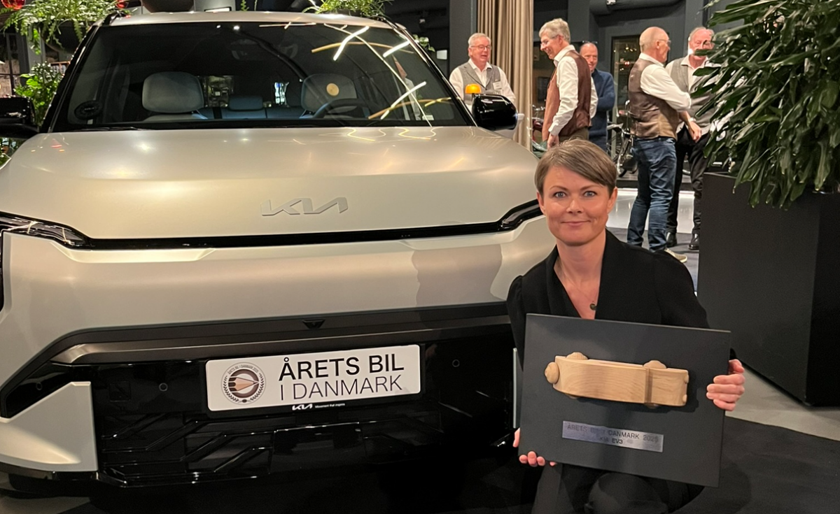 Årets Bil i Danmark 2025 er KIA EV3