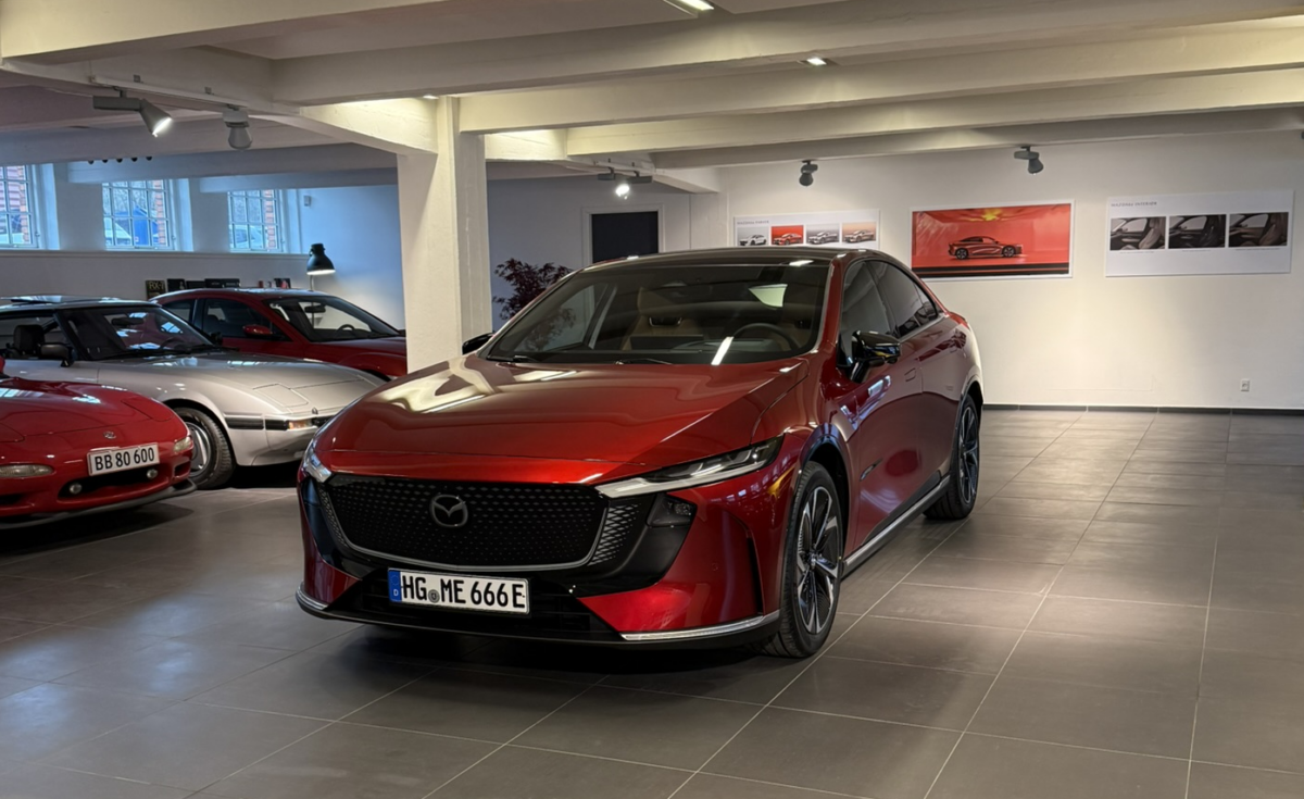 Ny elektrisk Mazda6e kan blive ny danskerfavorit