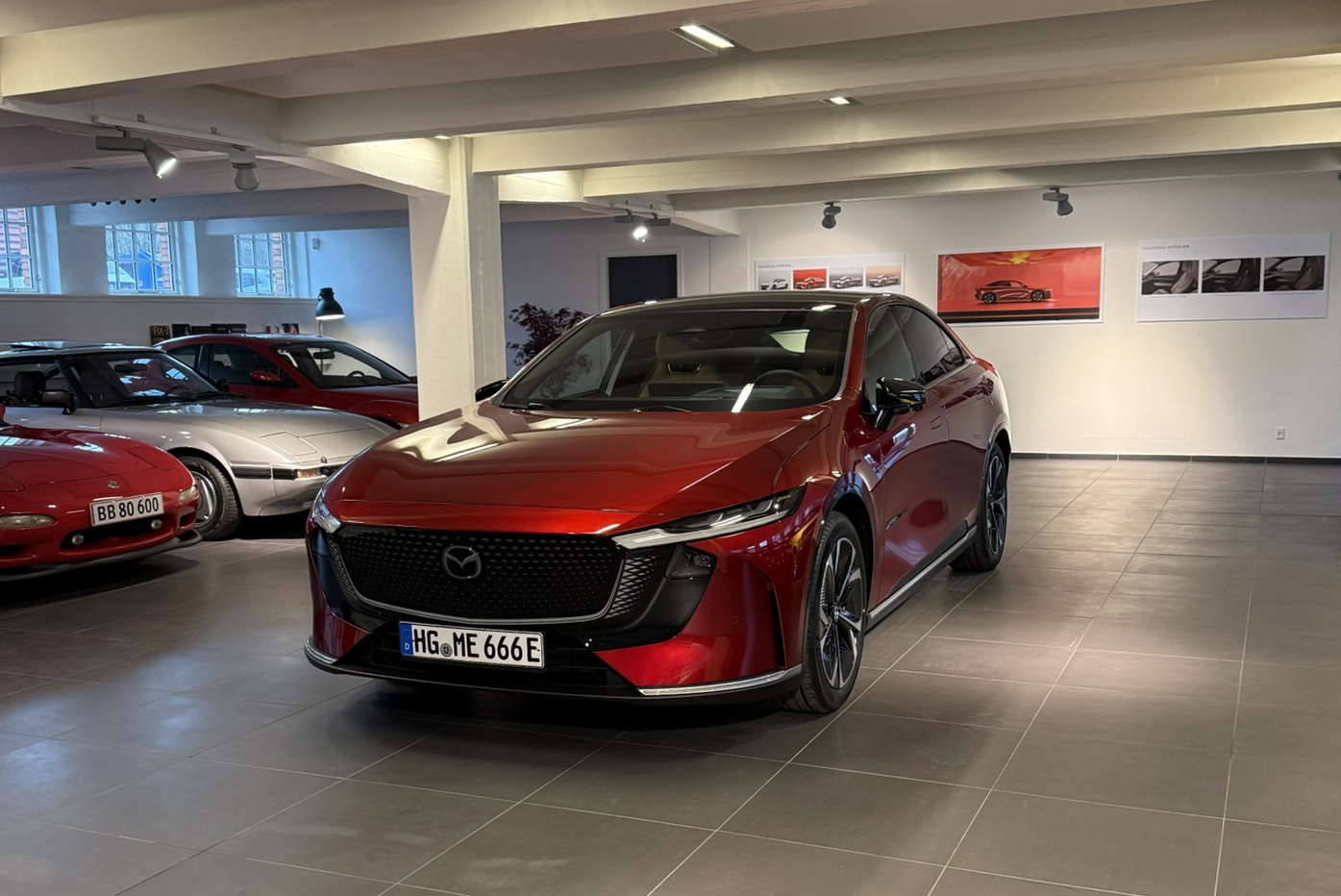 Ny elektrisk Mazda6e kan blive ny danskerfavorit