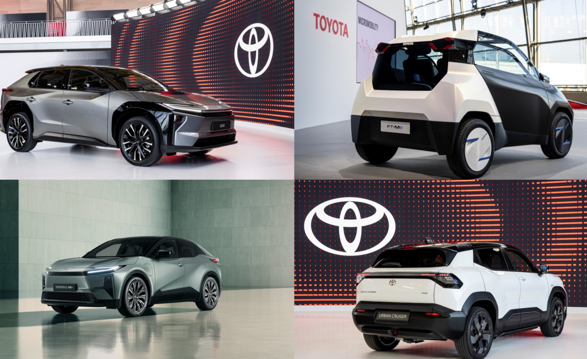 Strøm af elektriske nyheder fra Toyota