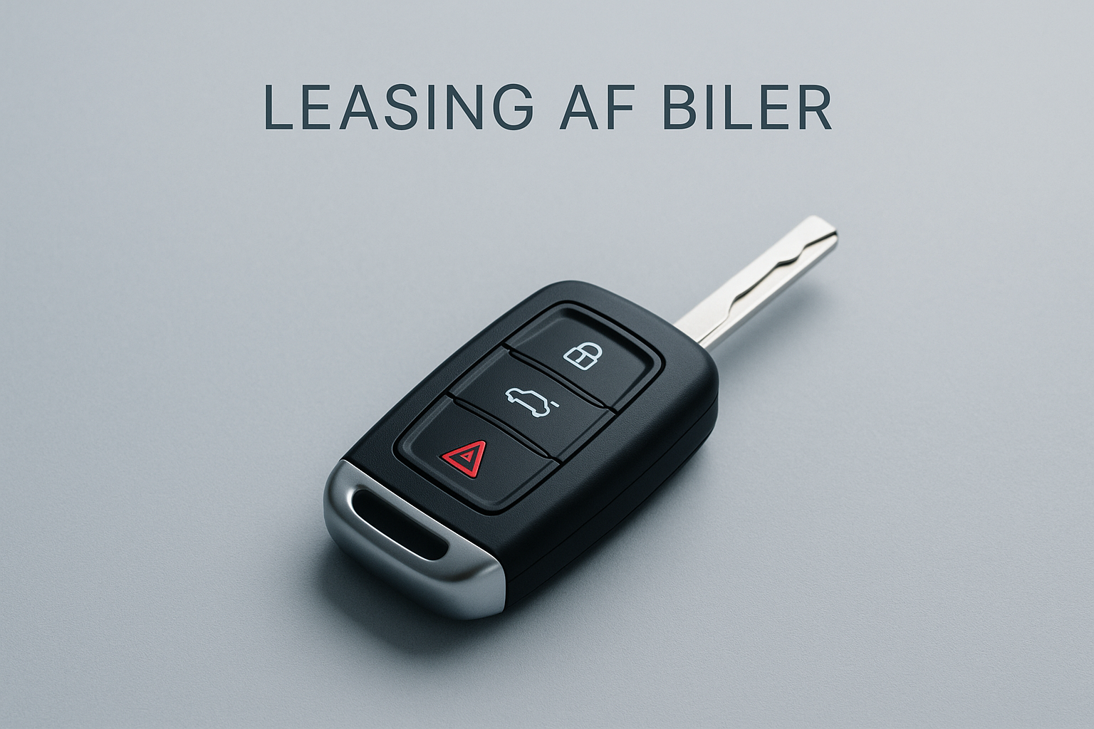 Alt du skal vide om leasing af bil fra økonomi til restværdi