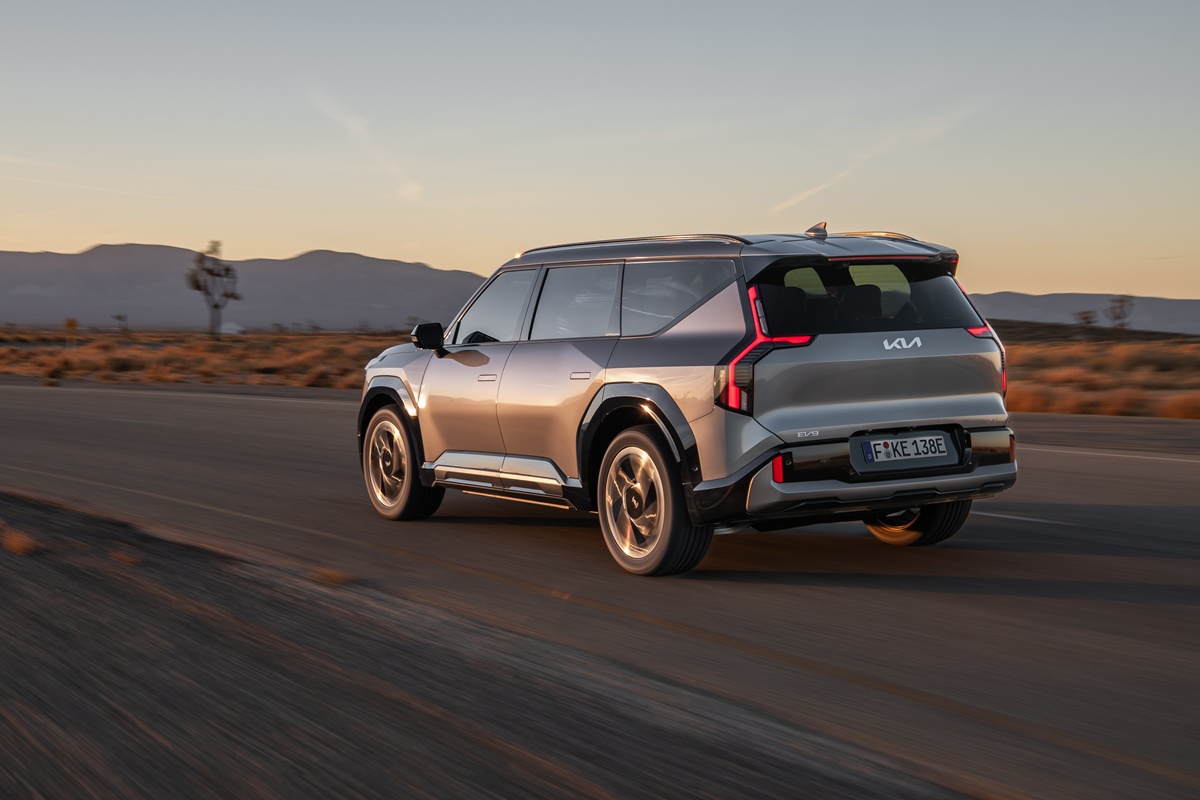 Kia EV9 GT – Danmarks stærkeste Kia-SUV lander til november