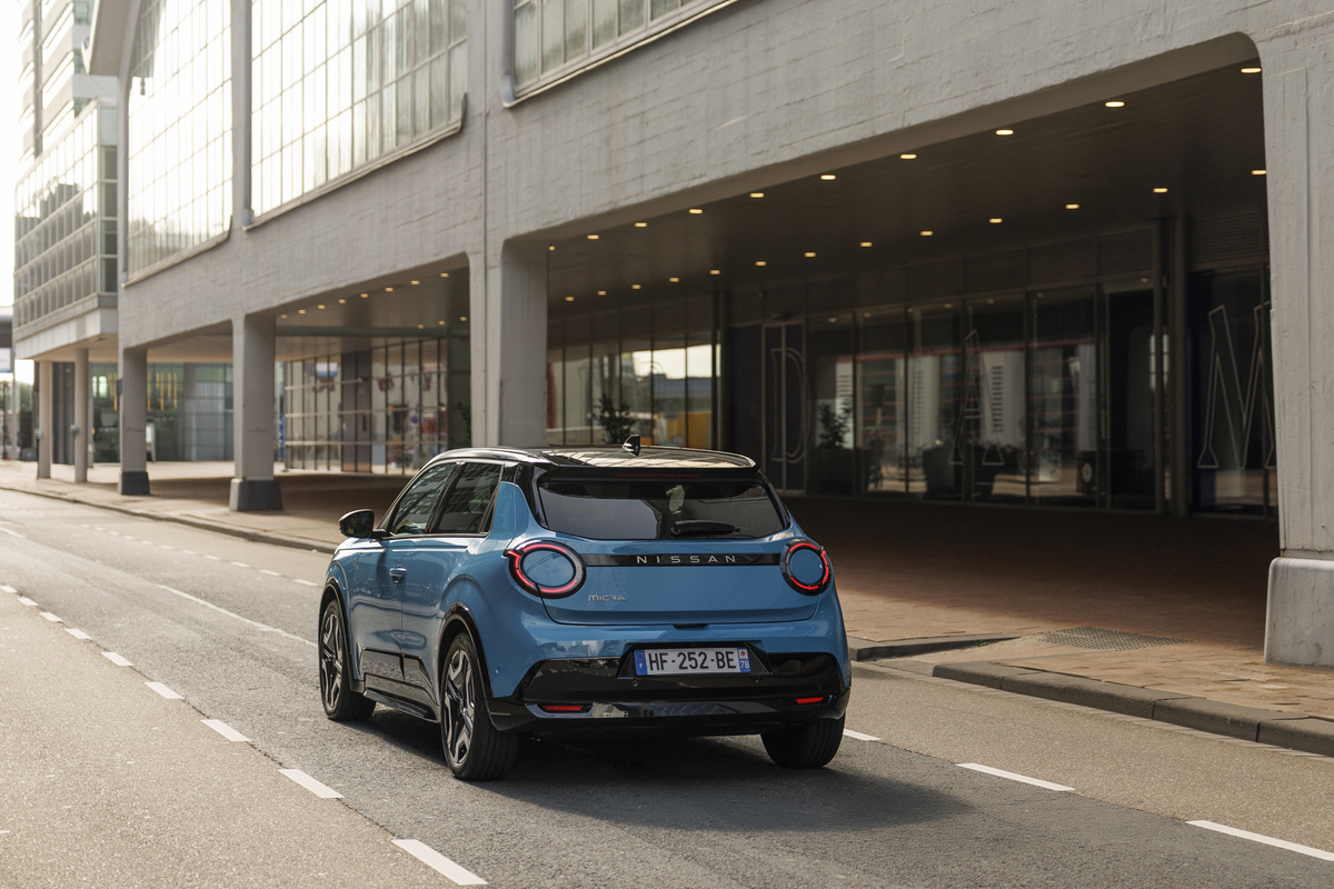 Ny elektrisk Nissan Micra – japansk tvilling med sin egen personlighed