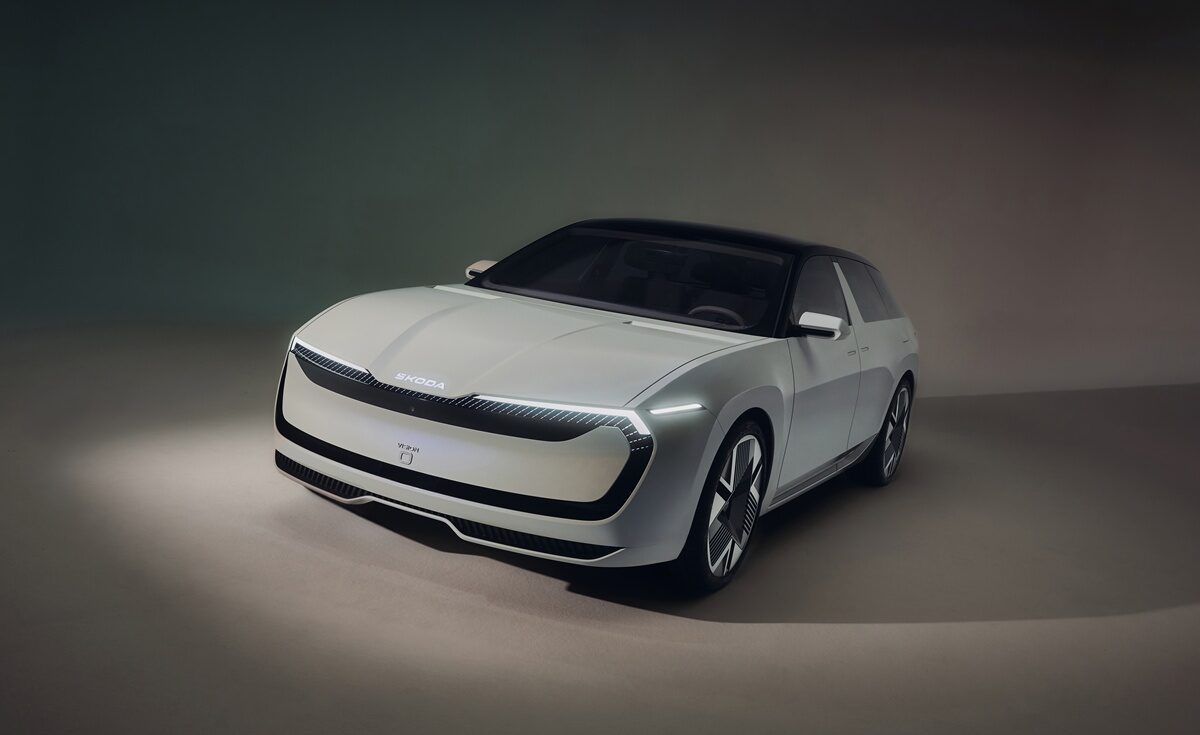 Škoda Vision O: Fremtidens elektriske Octavia Combi er landet