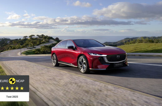 5 stjerner til Mazda6e – ny elbil imponerer i sikkerhedstest